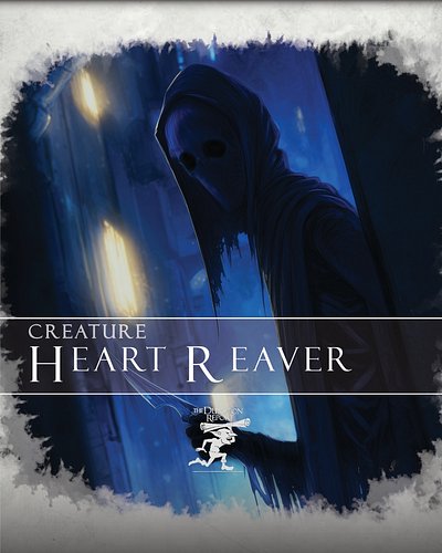 🕯️ Guard against the Heart Reaver

💔 Faceless hunters wander the planes in search of powerful emotions.

🎭 Cloaked in shadows...
