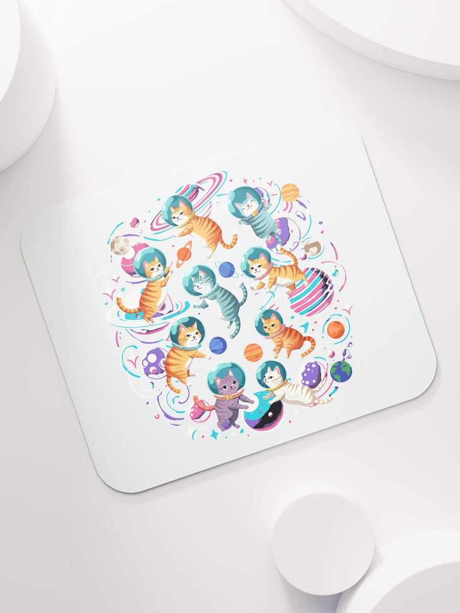 Cats In Space Cosmic Mouse Pad product image (4)