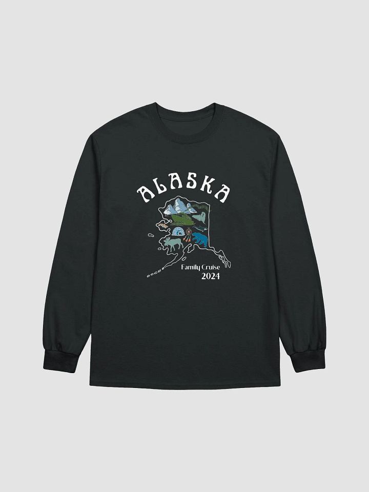 Unisex Longsleeve Adult Alaska Cruise Squad Dark Shirt product image (2)