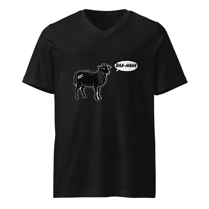BAA-HAHA Black Sheep V-Neck Tee product image (1)