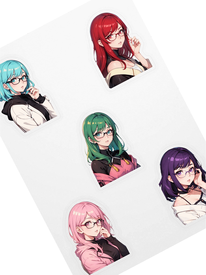 Club K V2 STICKERS Sheet product image (1)