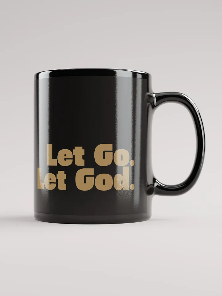 Let Go. Let God. - Coffee Mug in Black & Tan product image (1)