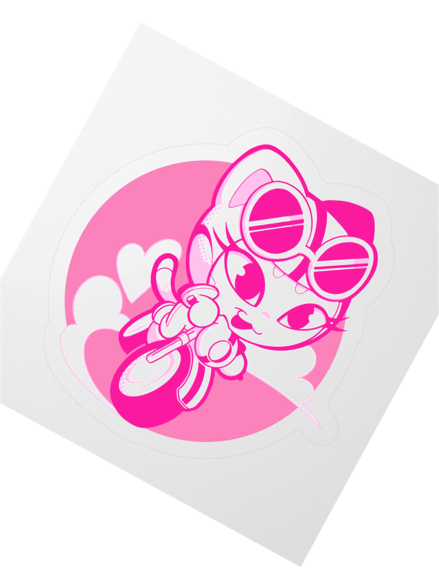 Cat Racer Sticker product image (4)