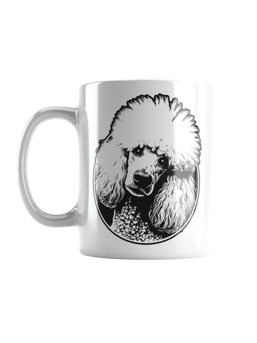 Pop Art Poodle Small Mug For Poodle Lovers product image (3)