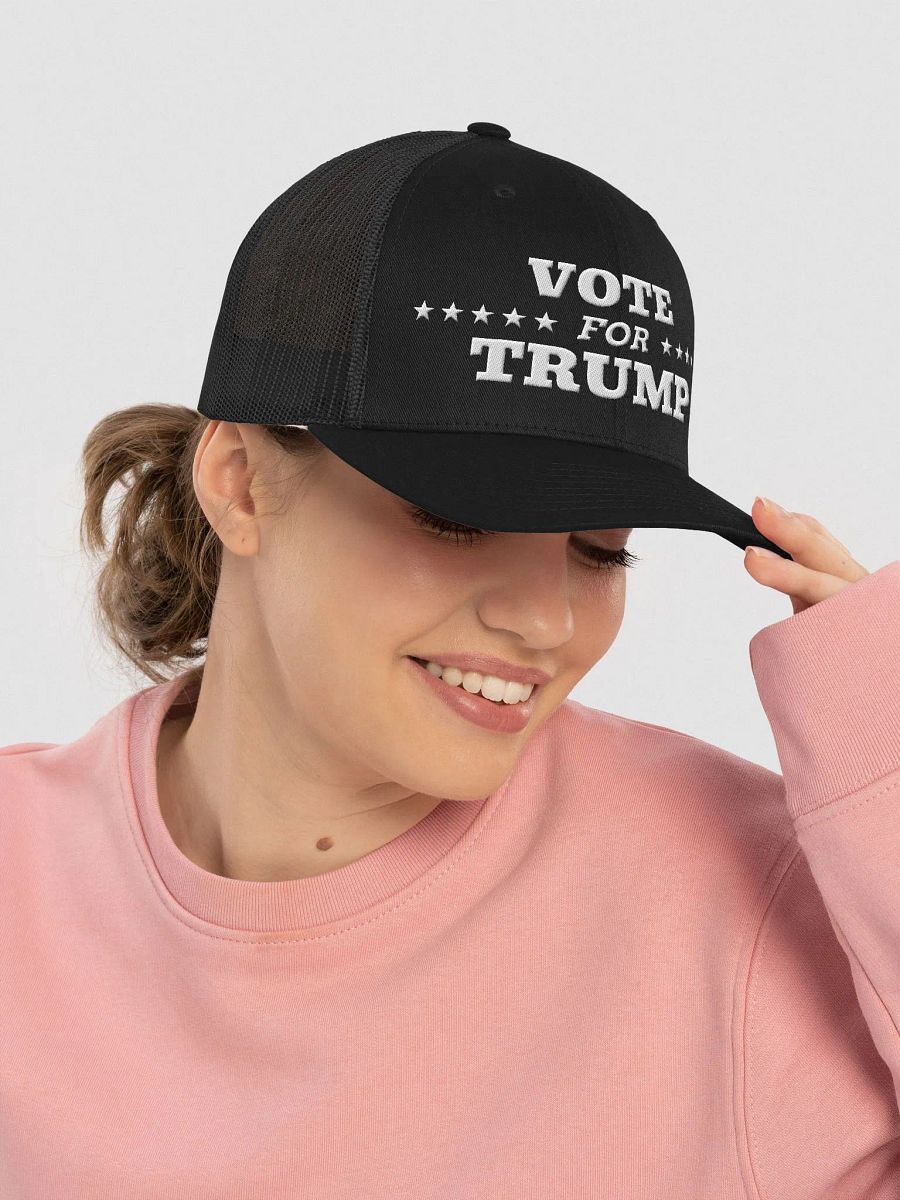 VOTE FOR TRUMP Retro Trucker Hat product image (3)