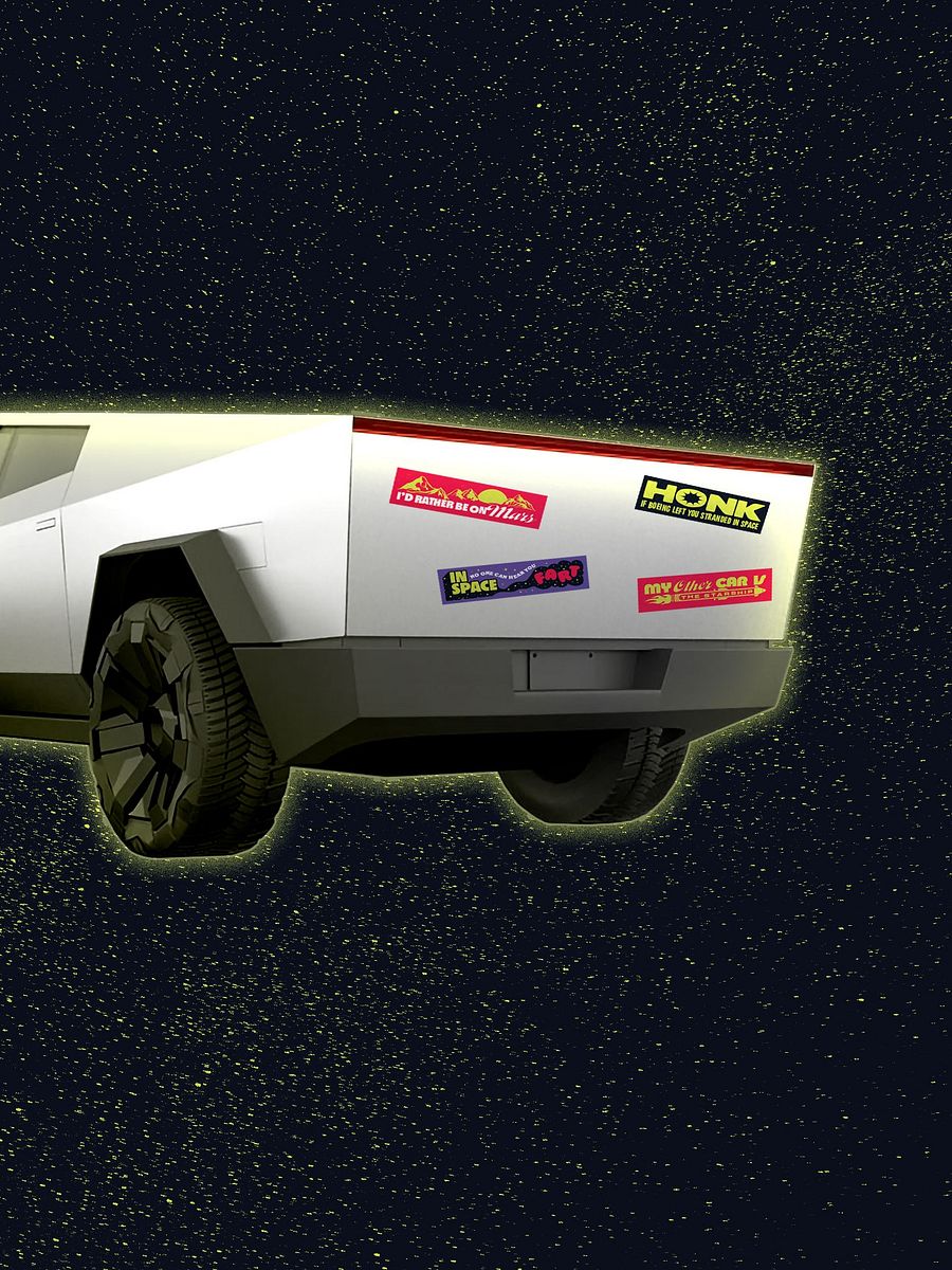Rather Be On Mars Kiss Cut Bumper Sticker product image (5)