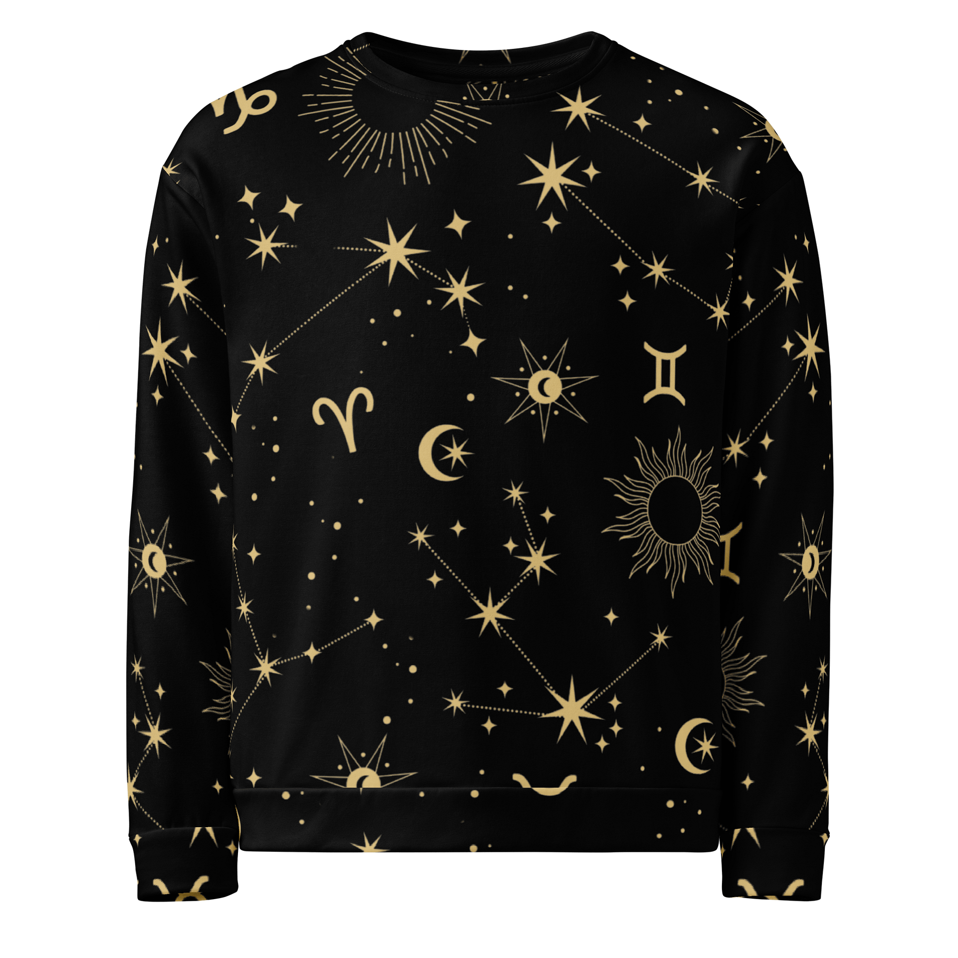 Celestial Zodiac All-Over Print Sweatshirt product image (1)