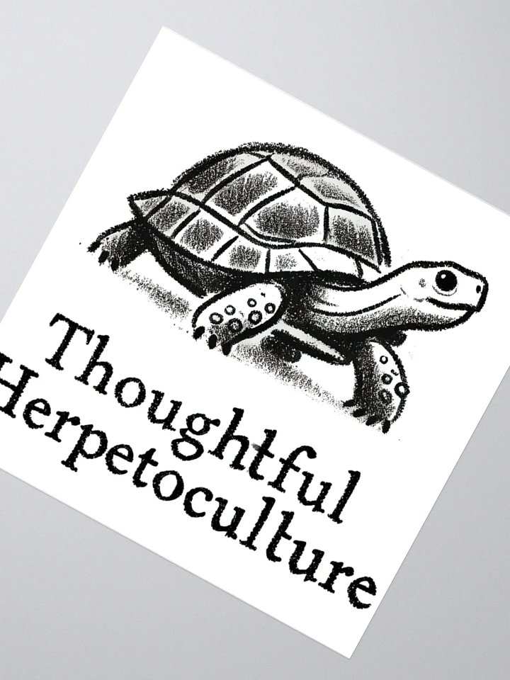 Thoughtful Herpetoculture Sticker product image (5)