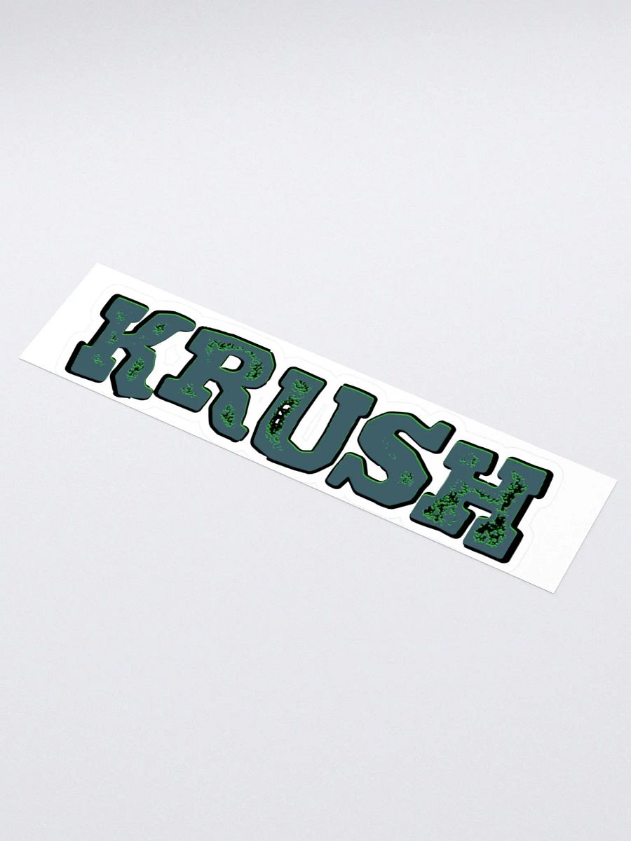 Krush Vinyl Sticker 💣🐾 product image (1)
