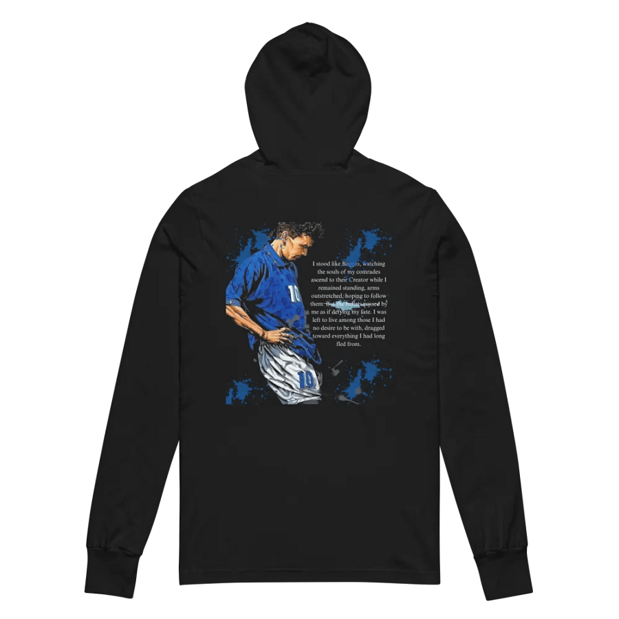 Hoodie : "Baggio's Moment – A Stand Against Fate" product image (2)