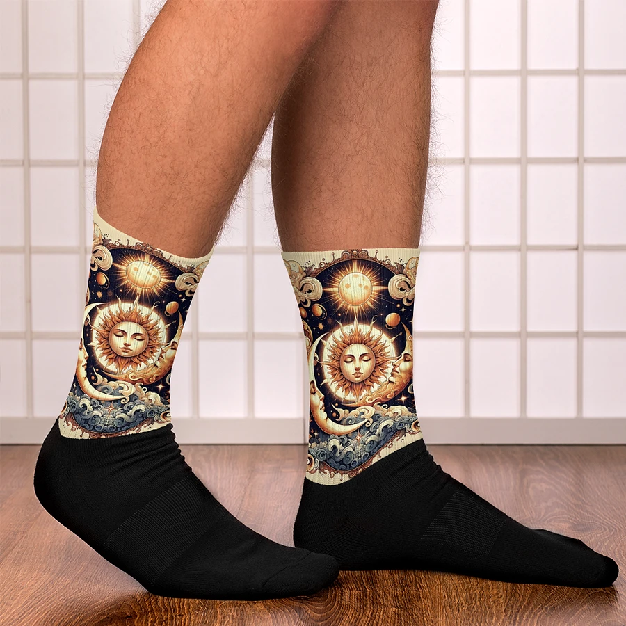 Black Foot Sublimated Socks product image (13)