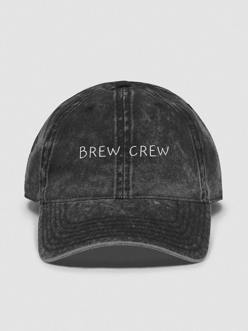 Embroidered Brew Crew Cap