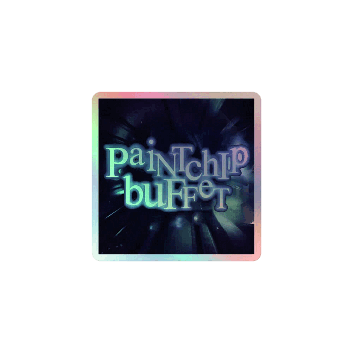 beyond belief holographic sticker product image (1)