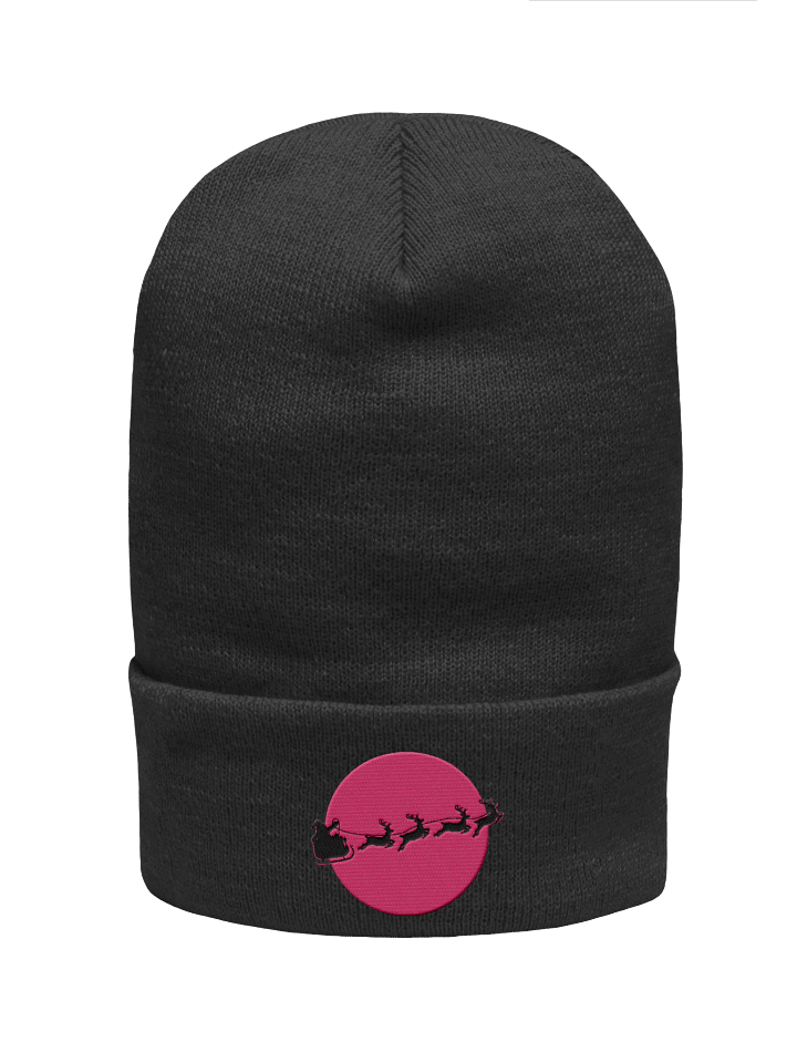 Festive Reindeer Sleigh Ride Beanie product image (1)