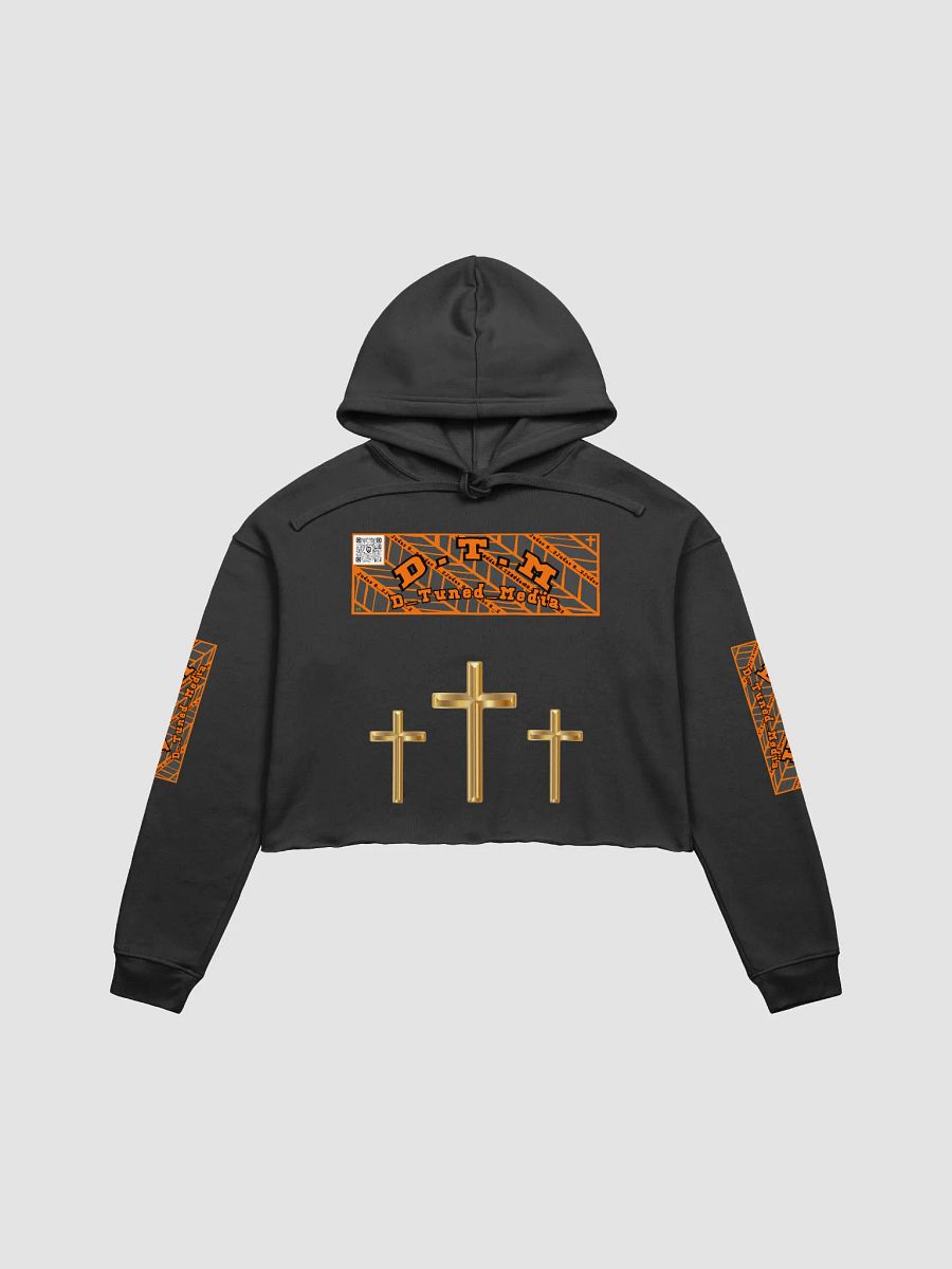 D.T.M Graphic Crop Hoodie product image (3)