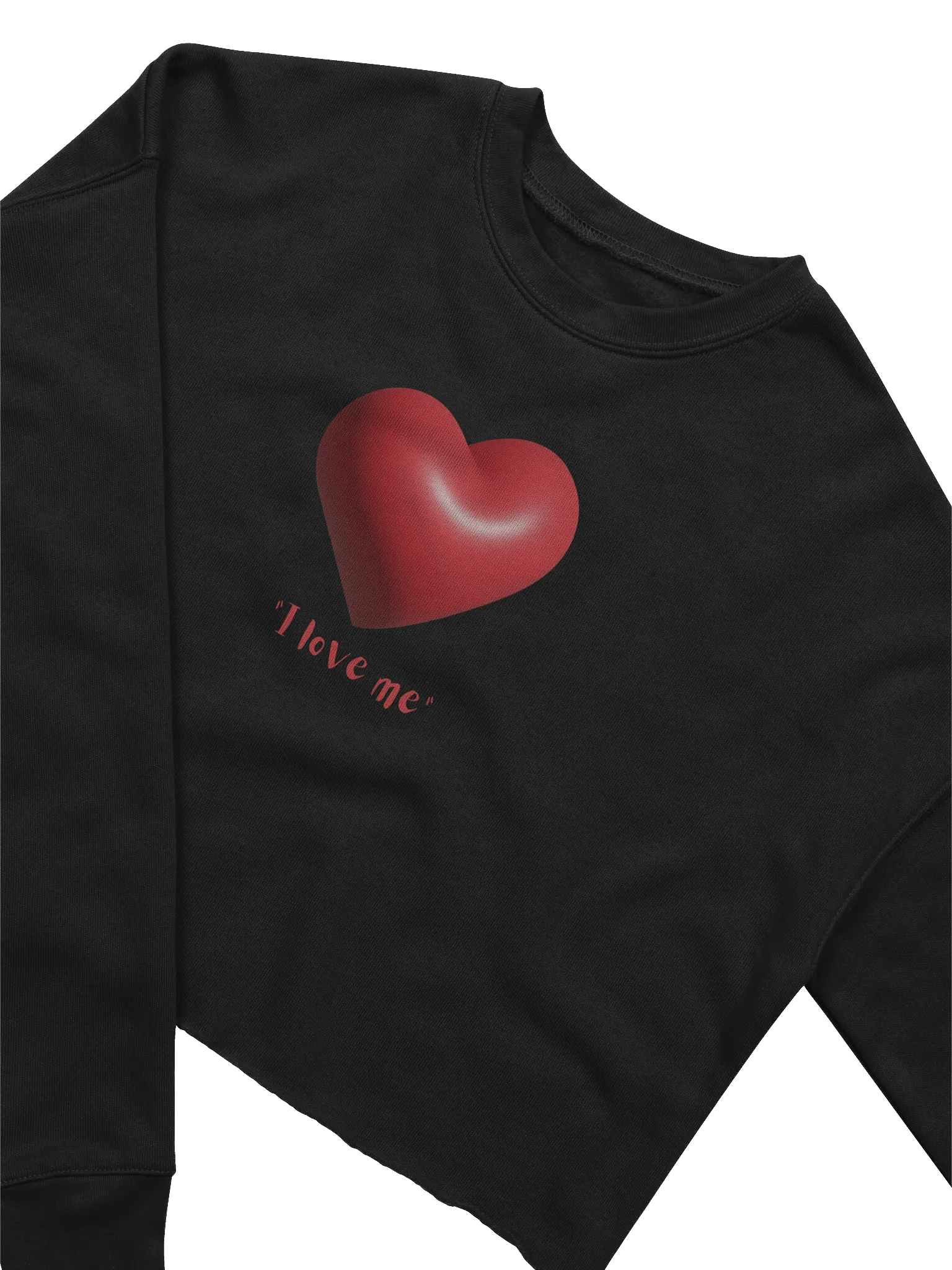 Self-Love Heart Crop Sweatshirt product image (12)
