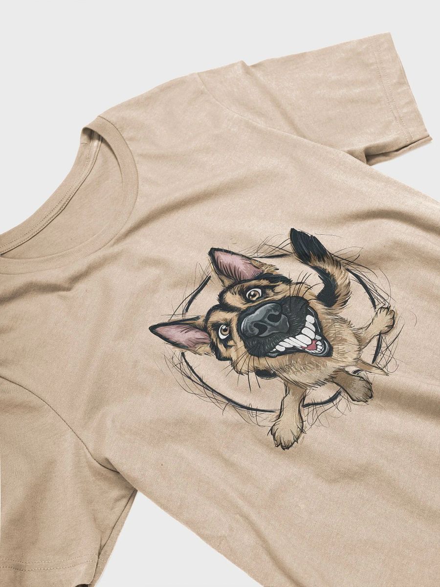 German Shepherd scribble drawing product image (4)