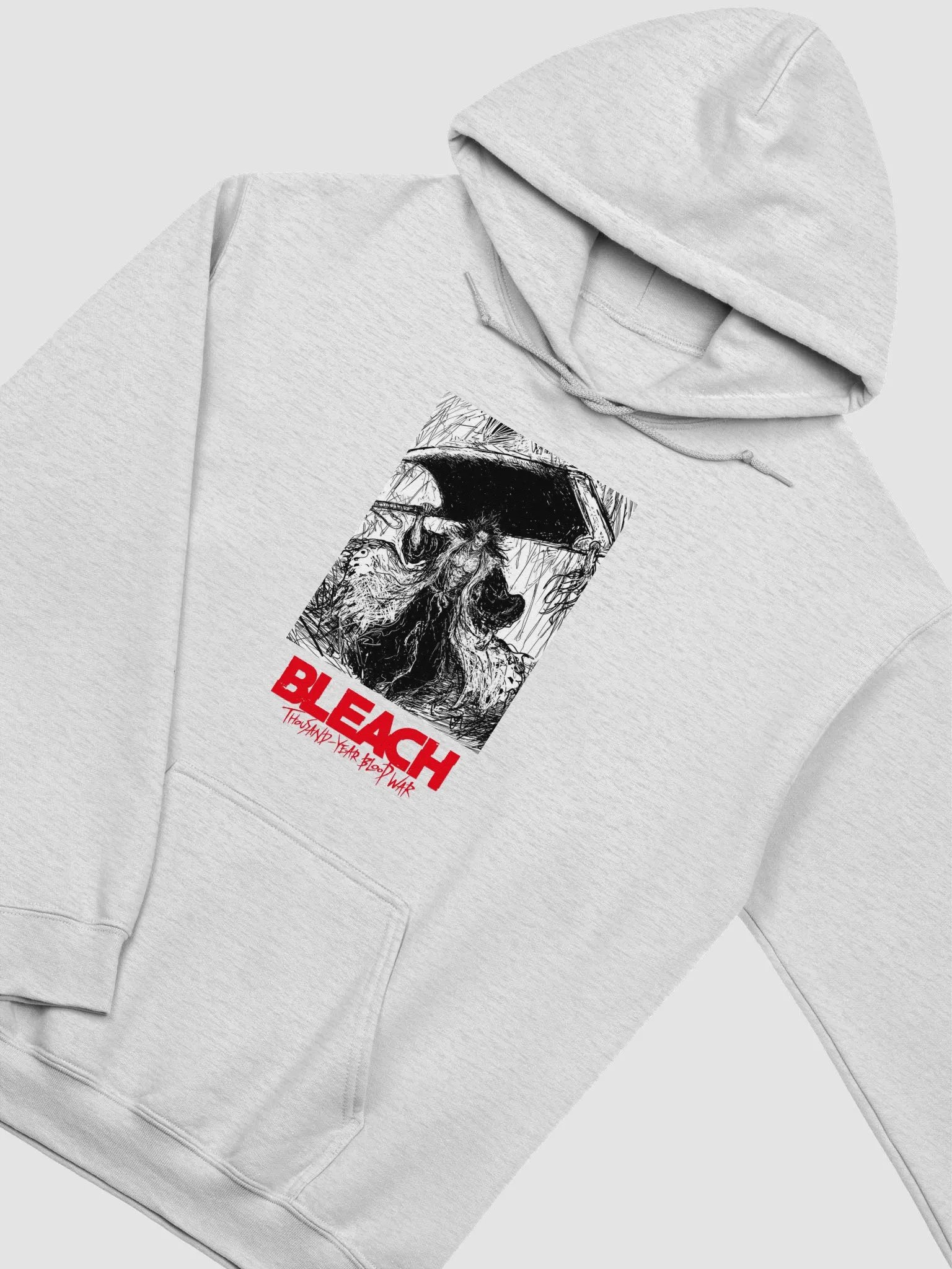 Bleach Kenpachi Bankai Thousand-Year Blood War Hoodie product image (33)