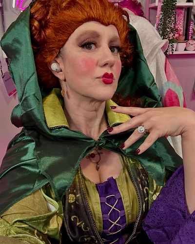 I put a spell on you #halloween #halloween2024 #hocuspocus #winifredsanderson #sandersonsisters #costume #cosplay #makeup