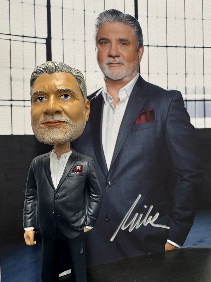 Limited Edition Mike Rinder Aftermath Bobblehead & Signed Photo product image (1)