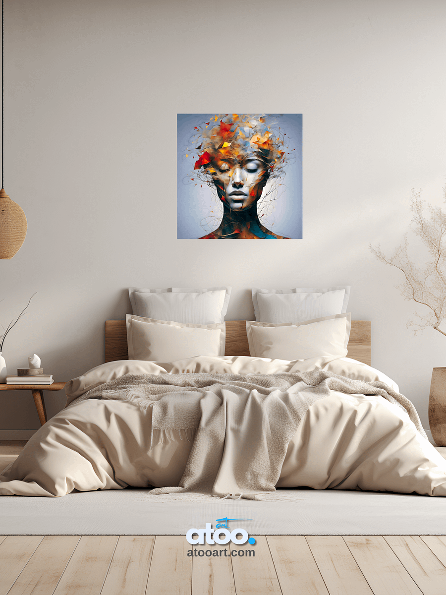 Understanding Women | Living in Colors | Canvas Artistic Painting product image (5)