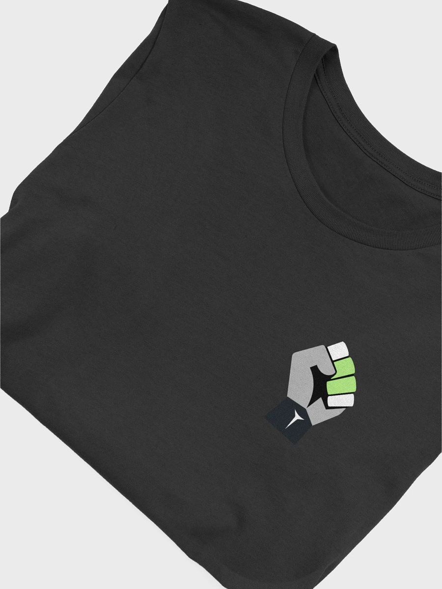 raised agender fist t-shirt product image (5)