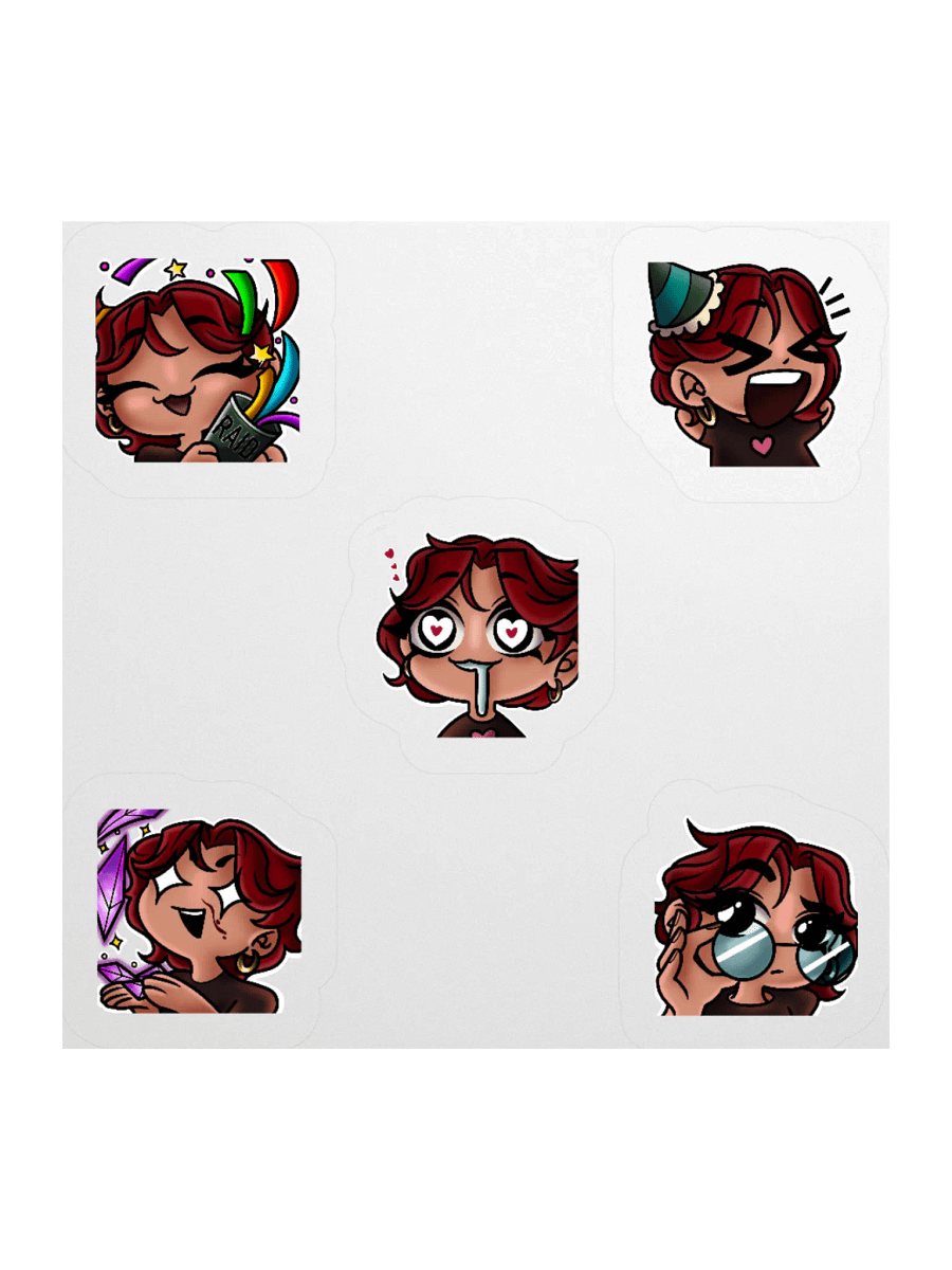 Emote stickers! product image (4)