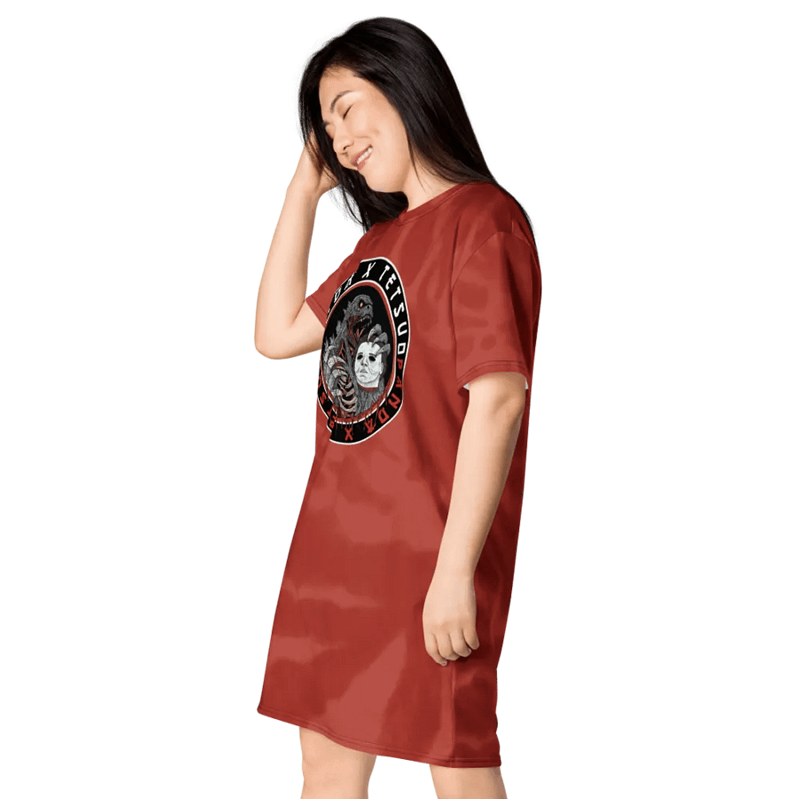 God of Carnage T-Shirt Dress (Northern Lotus Design) product image (11)