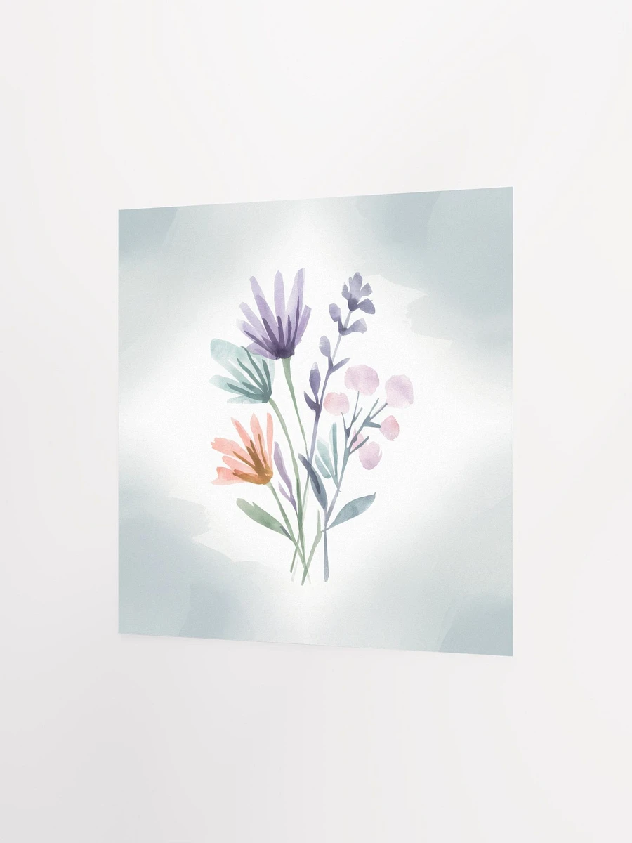 Pastel Petals Watercolor - Poster product image (2)