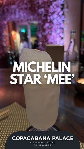 An unforgettable evening at MEE, the Michelin-starred restaurant located within the iconic @belmondcopacabanapalace in Rio de...