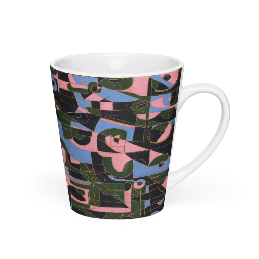Opposite dimples in the bored mind of the squid Latte Mug product image (2)