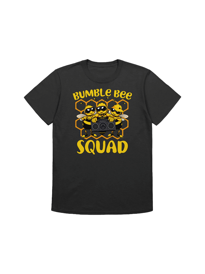Bumble Bee Squad-Cartoon Bees with Boombox T-Shirt product image (2)