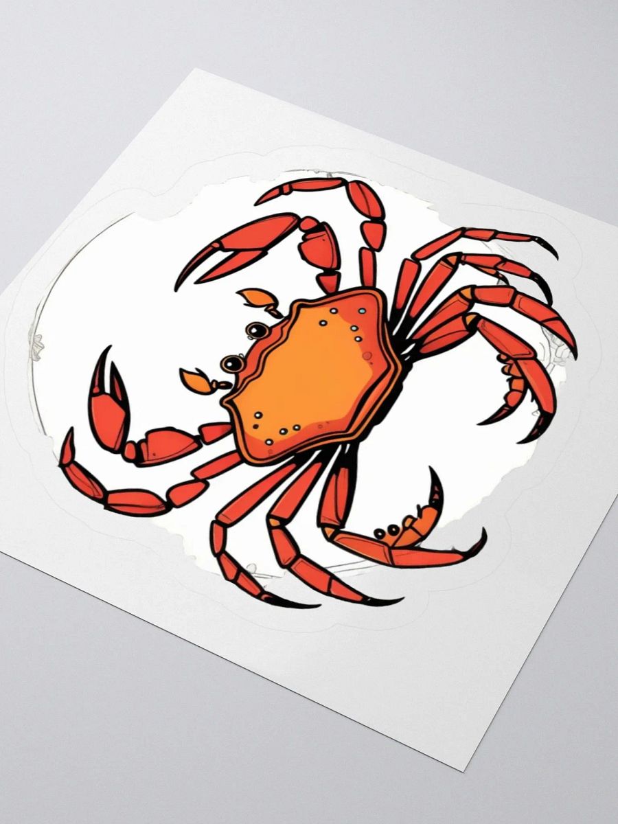 Symmetrical Crab Kiss Cut Stickers product image (3)