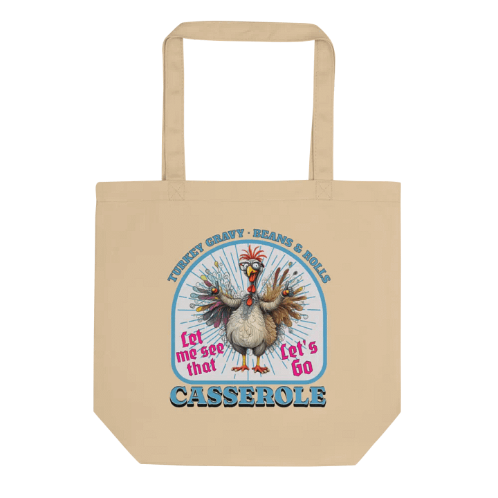 Turkey Gravy Beans And Rolls Casserole Tote Bag product image (1)