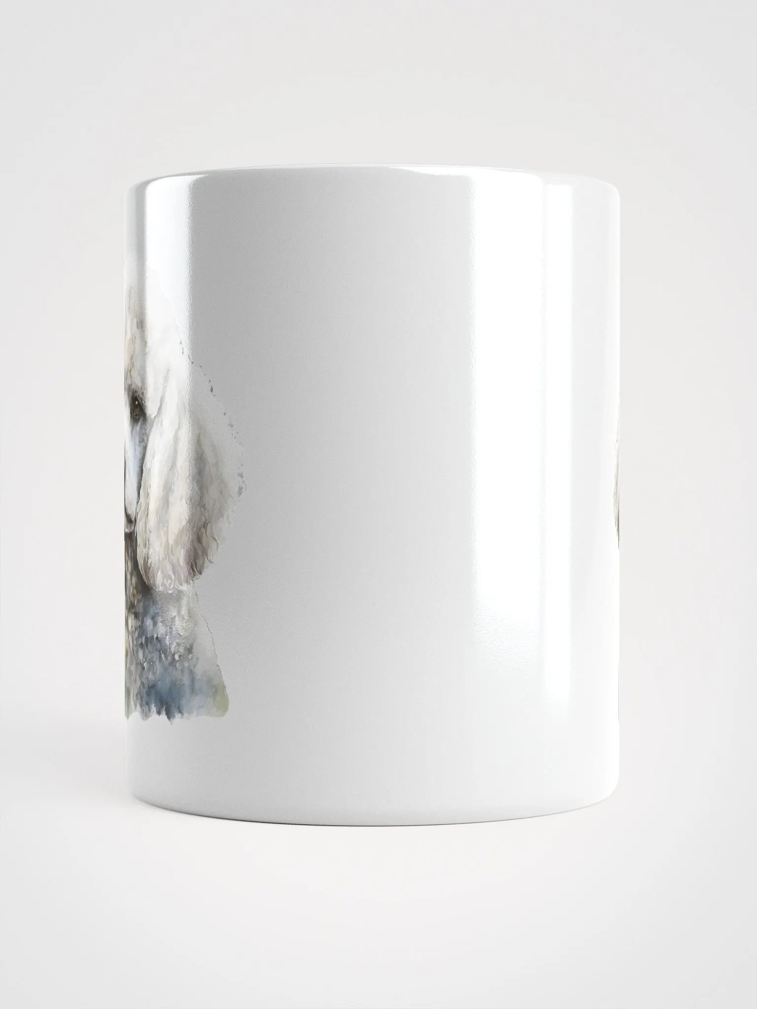 White Poodle Coffee Mug product image (5)