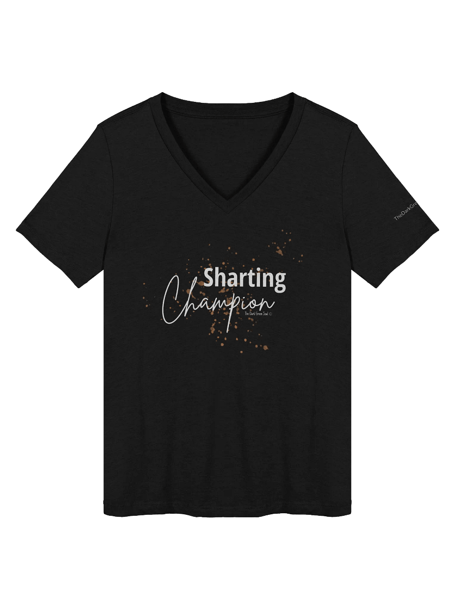 Sharting Champion White - Women's V-Neck Tee product image (5)