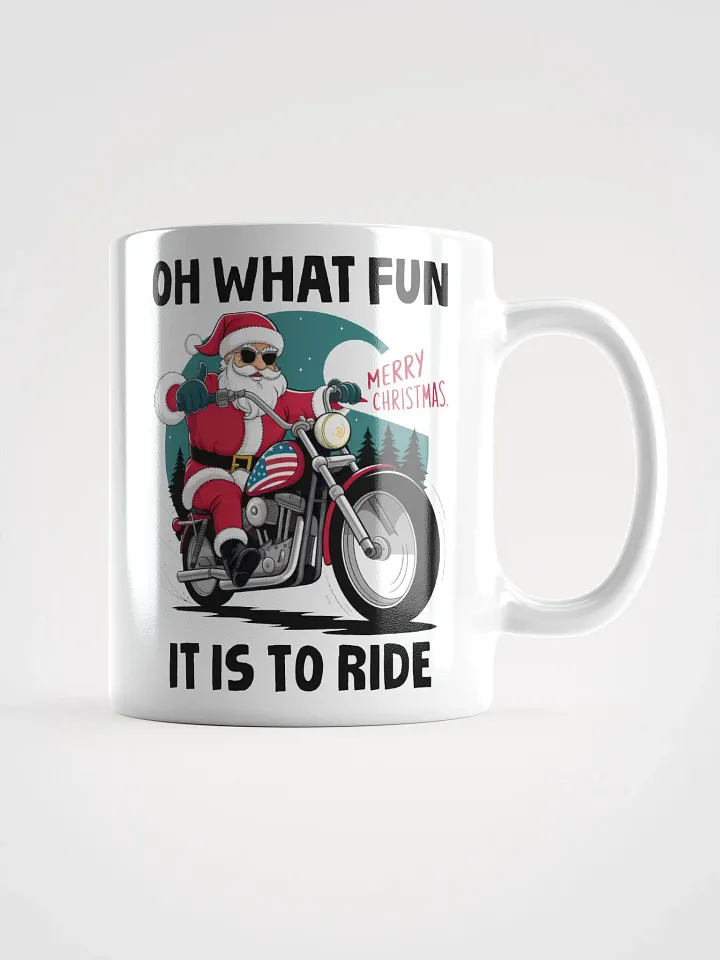 Santa's Adventurous Ride Mug product image (1)
