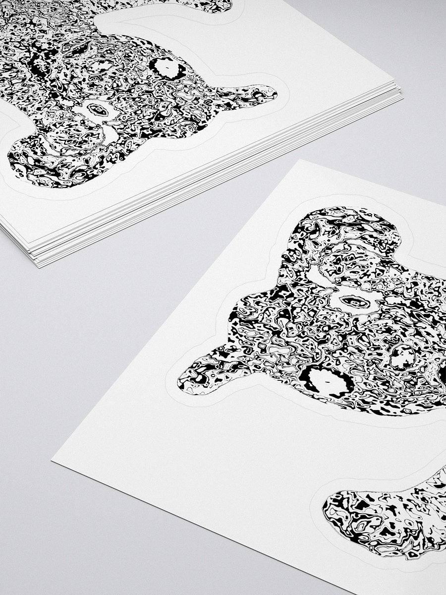 Plush Toy vinyl sticker product image (4)