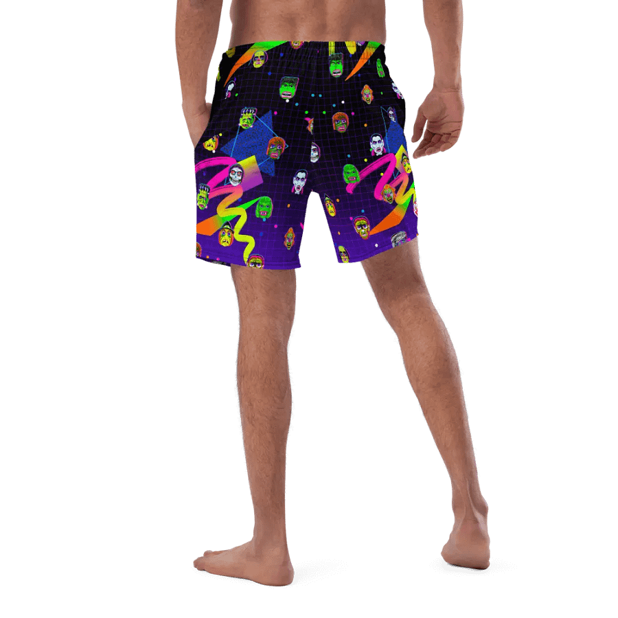 Horror Icons Swim Trunks product image (2)