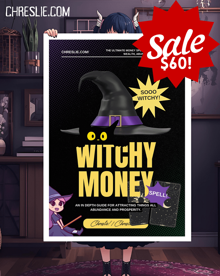 The Ultimate Money Spell Guide: Manifesting Wealth, Abundance & Prosperity product image (1)