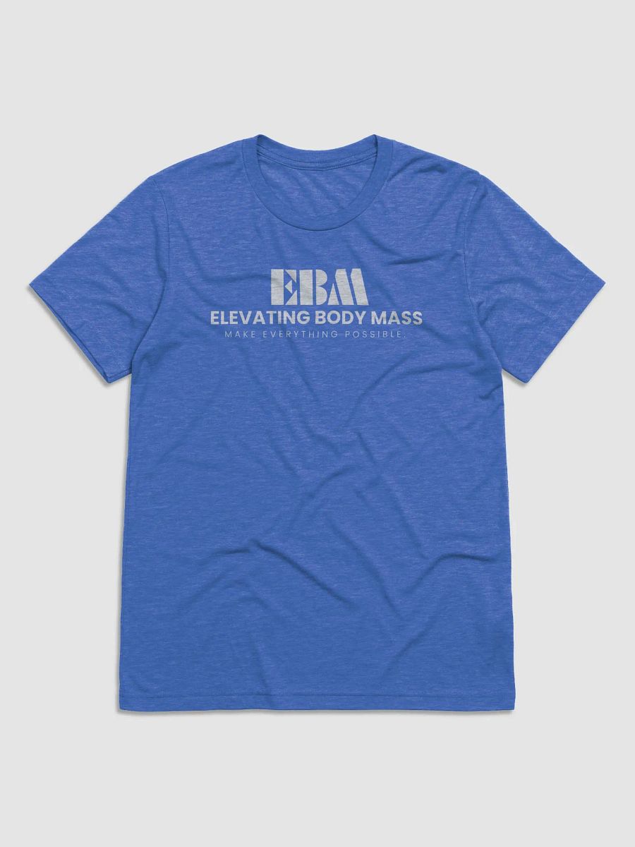 EBM Cotton Slim T Shirt (White Logo) product image (1)