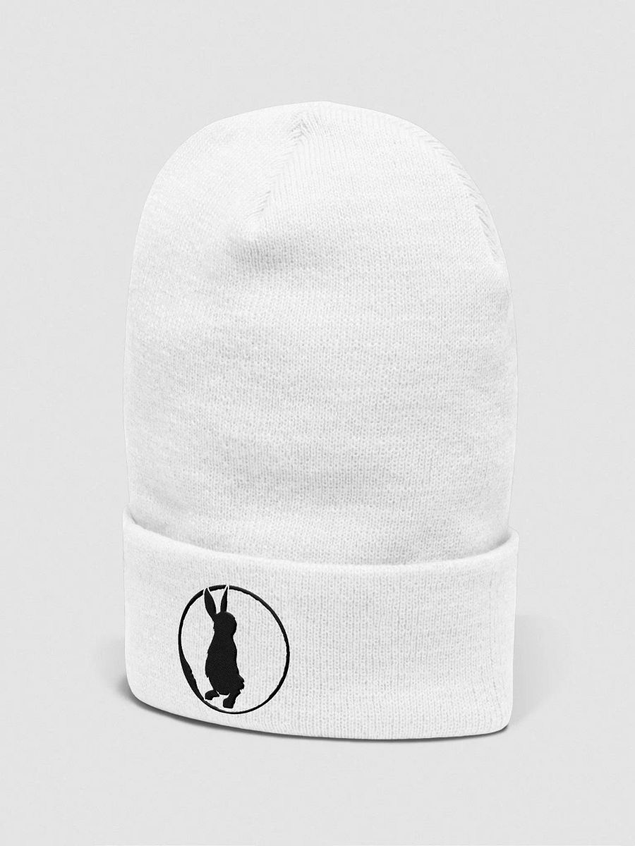 Cuffed Beanie - HARE 0002 - BLACK product image (2)