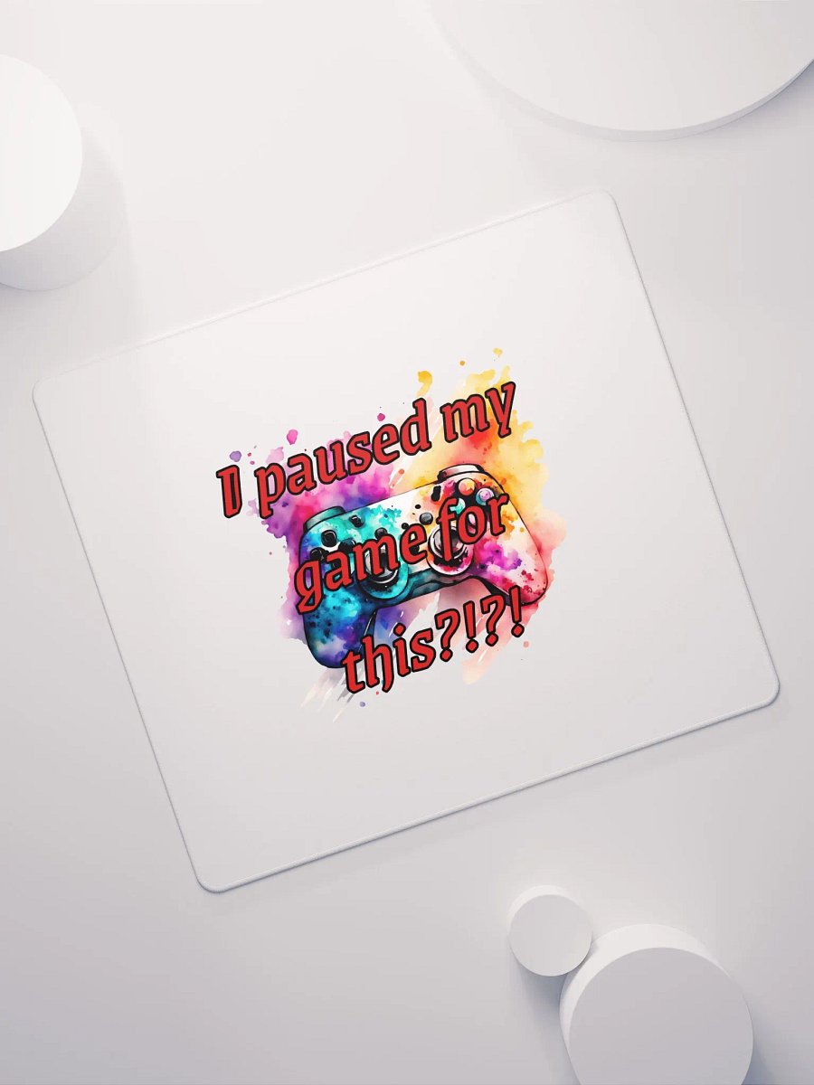 Game On Watercolor Mouse Pad product image (7)