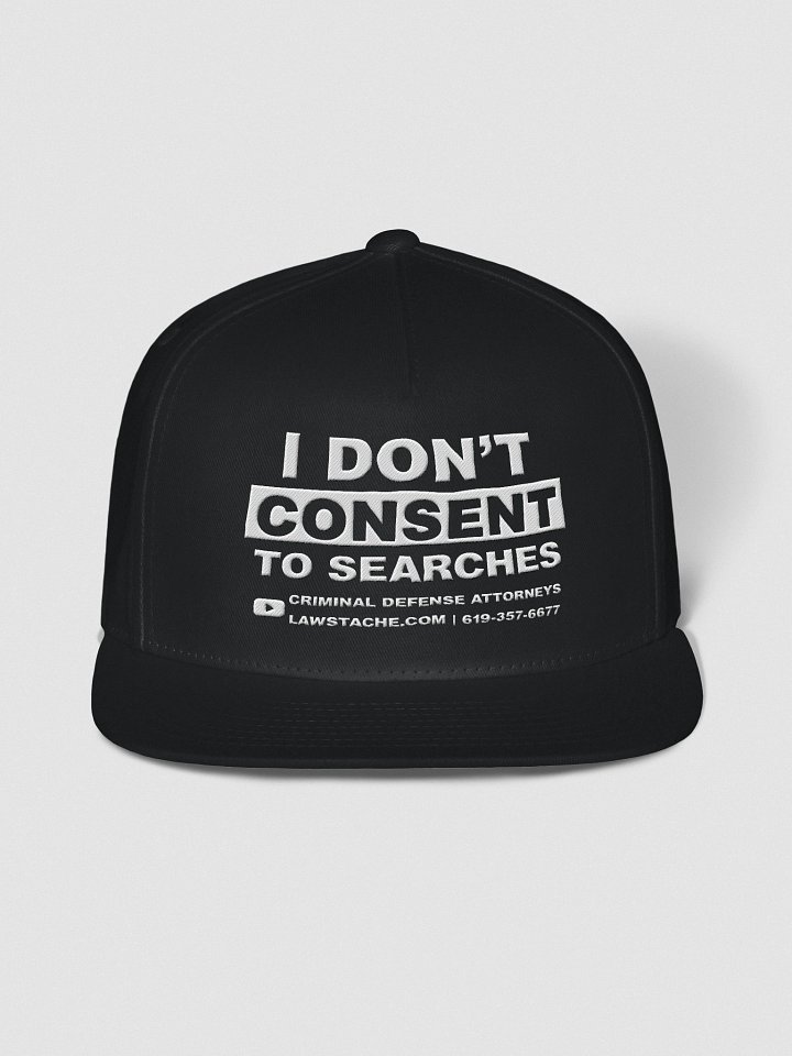 I Don't Consent to Searches - Snapback product image (1)