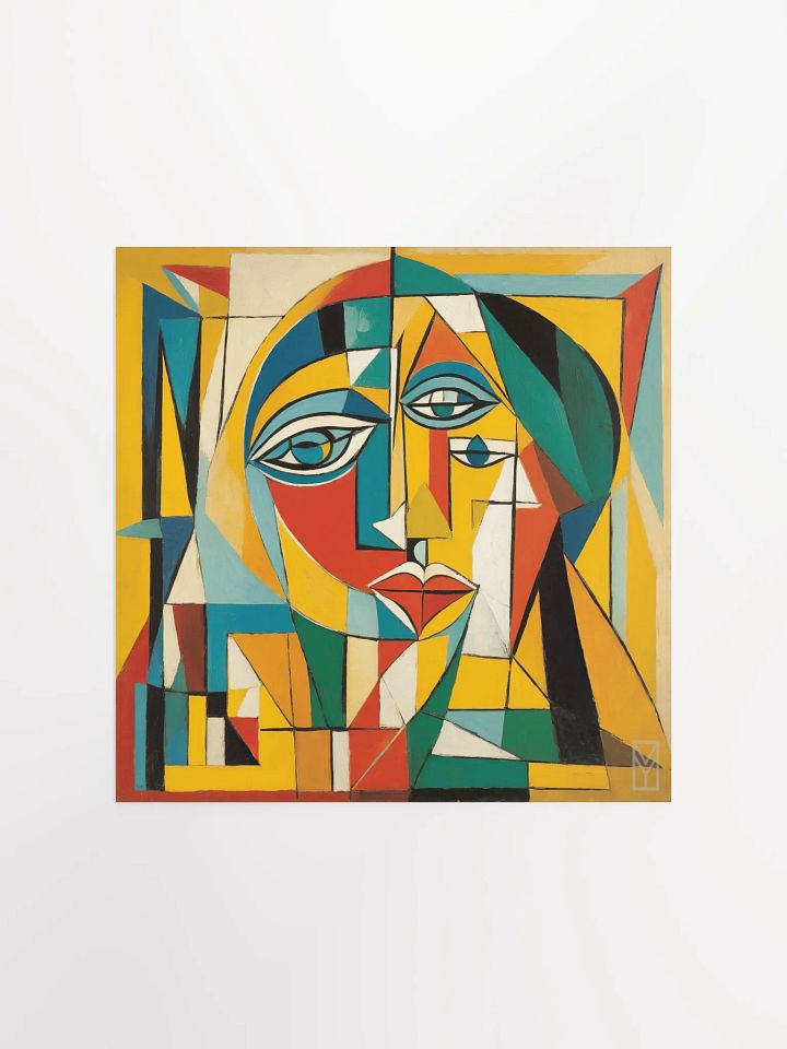 Poster Cubist Elegance product image (1)