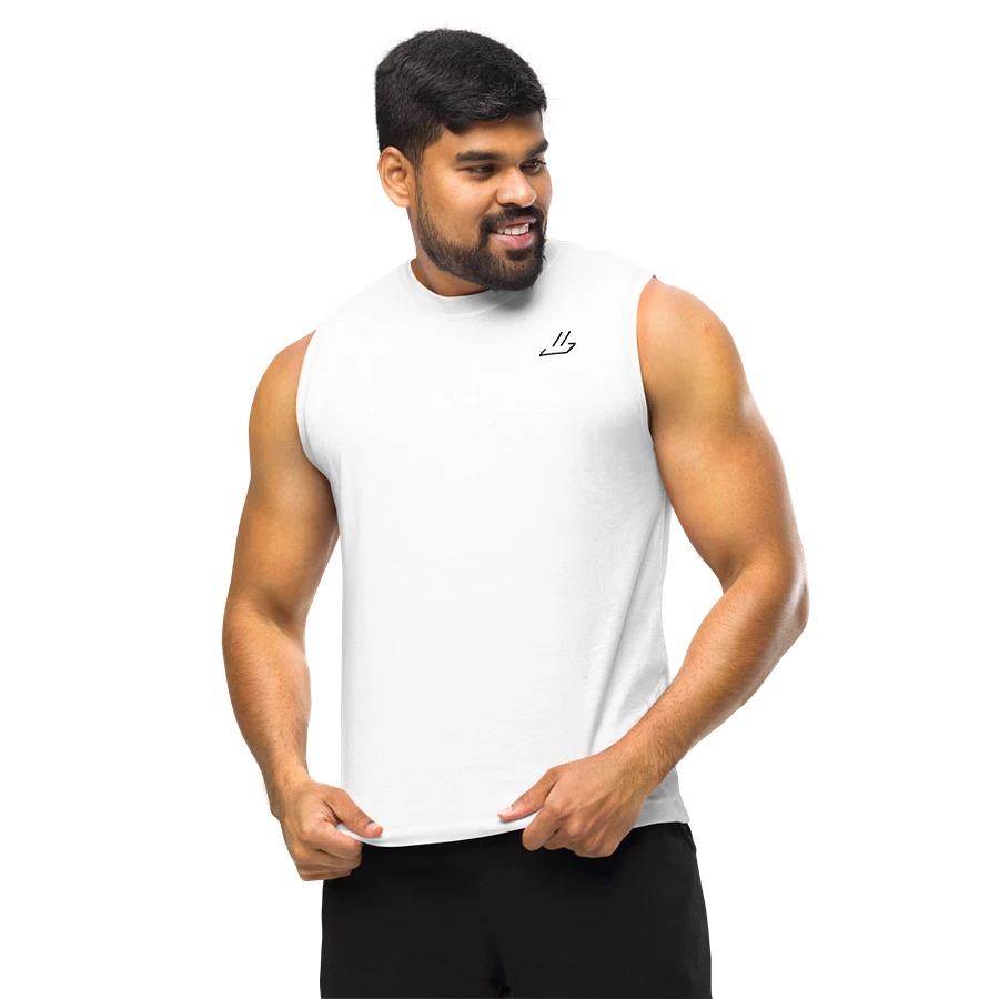 Nice. Athletics Muscle Tank (White) product image (10)