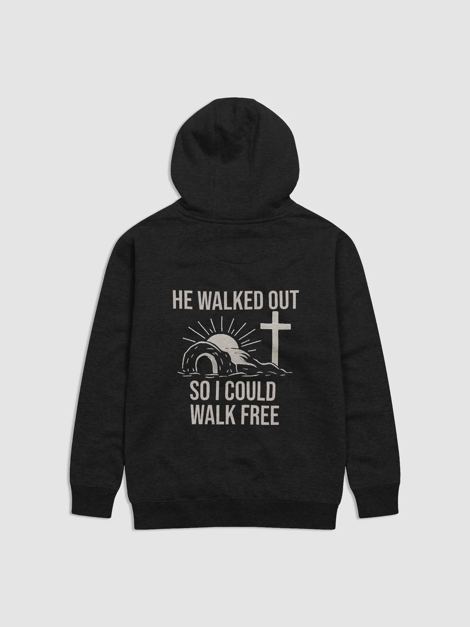 He Walked Out So I Could Walk Free – Freedom Hoodie product image (2)