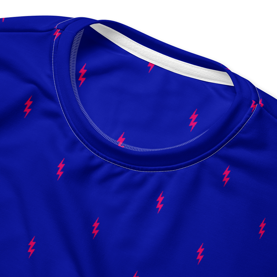 White Electric Tiger with Pink Lightning Bolts - Eco-Sweatshirt product image (5)