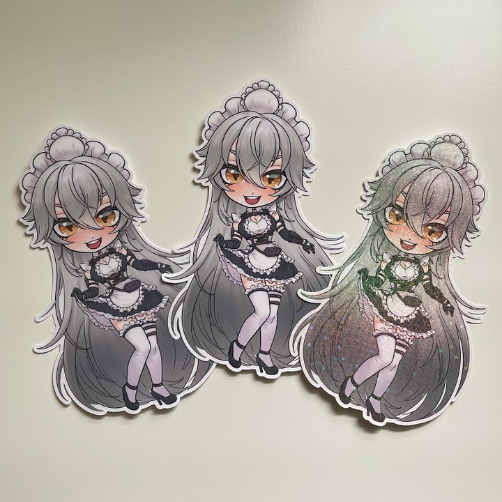 Zentreya Maid 5" Vinyl Stickers product image (2)