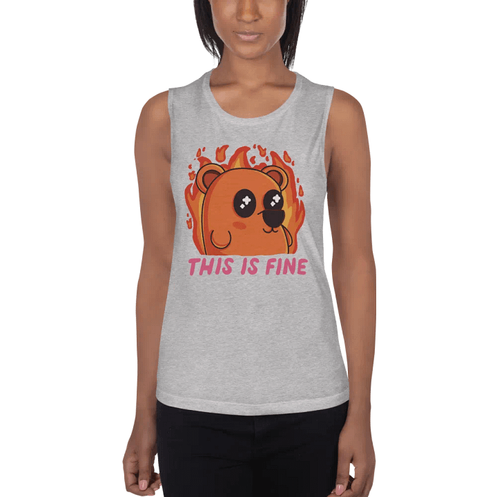This is Fine Behr Fem Muscle Tank product image (1)